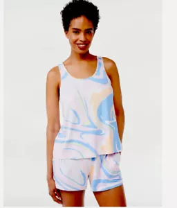 Joyspun Woman’s Print Tank Top And Shorts 2 PC Pajama Set Size 2X (18W-20W) NWT - Picture 1 of 7
