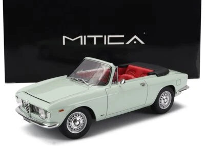 MODELLINO AUTO STATICO ALFA ROMEO GIULIA 1600 GTC CABRIOLET OPEN 1964 SCALA 1/18 - Immagine 1 di 4