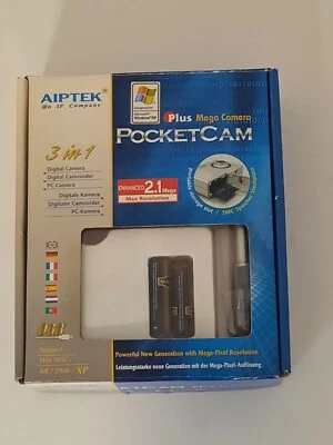 !!!SCHNÄPPCHEN!!!  -Aiptek Smart MegaCam  - 1,3 MP Compact Digital Kamera - OVP - Bild 1 von 4