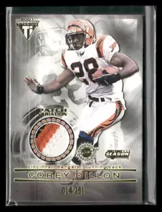 Maglia 2001 Pacific Private Stock Titanium #27 Corey Dillon varianti /161 - Foto 1 di 2