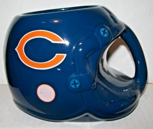 NFL CHICAGO BEARS VINTAGE 1986  CERAMIC FOOTBALL HELMET MUG - Picture 1 of 6