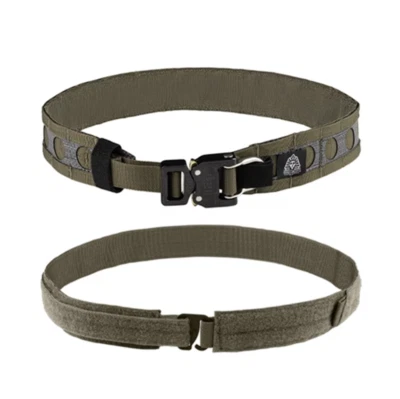 FERRO Style 2-Layer Molle Tactical Bison Belt: Waist Seal + Double Ring Buckler - Image 1 of 4