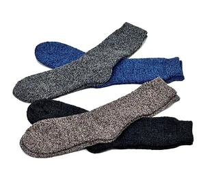 1x Pair Gents Extreme Thermal Lamb Socks Winter Warm Pair 6-11 UK Size Assorted - Picture 1 of 10