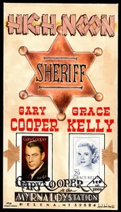 Estados Unidos #4421 FDC 44c Gary Cooper. DP Dube pintado a mano limitado 7/28 - Imagen 1 de 6