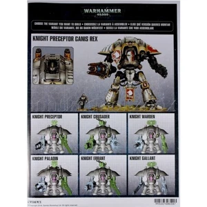 IKC20 LIVRET MONTAGE IMPERIAL KNIGHT CANIS REX WARHAMMER 40000 W40K BITZ - Imagen 1 de 1