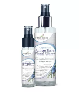 Orgánico 100% baya de enebro agua floral DUO 30 y 150 ml desintoxicación lenta revive la piel - Imagen 1 de 6