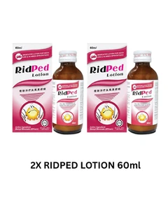 2 CAJAS x 60 ml Original RidPed Loción Benzoato Bencílico 25% NUEVO - Imagen 1 de 3