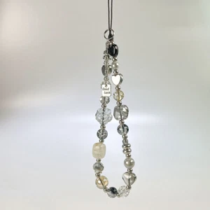Y2K Phone Chain Vintage Beaded Chain Bracelet Mobile Phone Lanyard Phone Strap - Zdjęcie 1 z 12