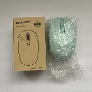 Tecknet Wireless Mouse TK-MS006 Light Teal -CHA - Picture 1 of 3
