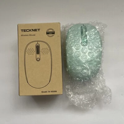 Tecknet Wireless Mouse TK-MS006 Light Teal -CHA - Image 1 of 3