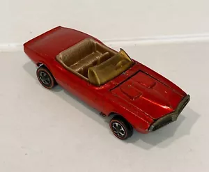 BEAUTY EARLY 1967 Hot Wheels Redline US CHERRY RED CUSTOM FIREBIRD - Picture 1 of 9