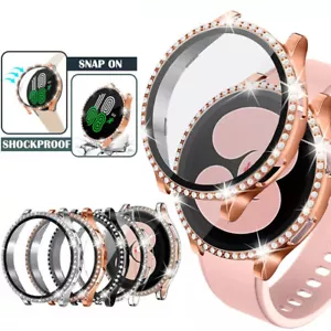 Hülle für Samsung Galaxy Watch 7 40mm / 44mm Schutzglas Case Display Panzerfolie - Bild 1 von 26