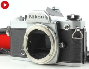 Video [Exc+5 Meter works] Nikon FM Silver 35mm SLR Film Camera Body From JAPAN - Picture 1 of 12