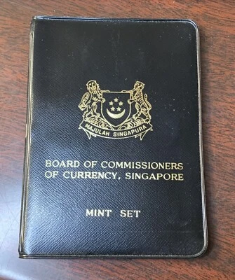 1969 Singapore 6 Coins Brilliant Uncirculated Set Original Packaging New Issue - Image 1 of 4