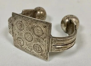 BRACELET DE CHEVILLE ETHNIQUE KHALKHAL EN ARGENT (3) - Photo 1/2