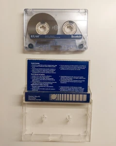 MC Compact Cassette - SCOTCH BX/60 90m - Position I Normal * USATA/USED * - Foto 1 di 4