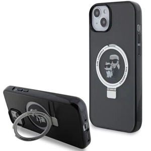 Coque IPHONE 15 Karl Lagerfeld Réglable Magsafe Compatible Noir - Photo 1 sur 7
