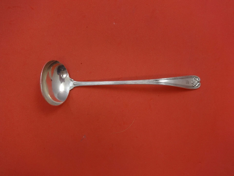 Cucharón de salsa de plata esterlina Colonial by Tiffany and Co 7" reliquia para servir Foto 1 de 1