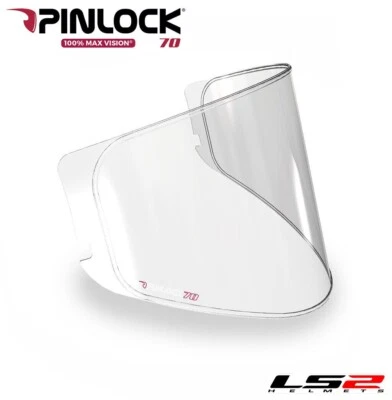 LS2 FF908 Strobe II Motorcycle Motorbike Helmet Visor Pinlock Anti-Fog Insert - Image 1 of 4