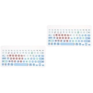 2 Pieces Schützen Sie Den Tastaturfilm Schutzfolie Laptop -Tastaturabdeckungen - Afbeelding 1 van 12