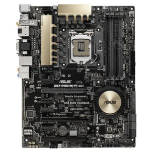 ASUS Z97-PRO(Wi-Fi ac) Motherboard LGA 1150 DDR3 WIFI PS/2 DP VGA DVI RAM HDMI - Picture 1 of 7
