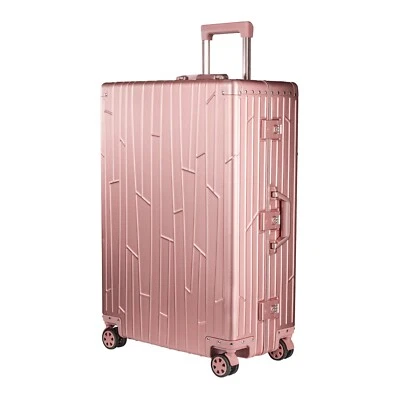 Koffer Aluminium Reisekoffer Roségold Gundel Alu Check-in XL 77x52x27 - Bild 1 von 4