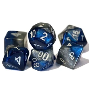 Juegos de Guardián de Puertas Halfsies Dice THE HEIR (Power Teal & Castle Stone) GKGH239 - Imagen 1 de 2