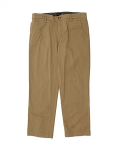 Pantalón chino recto DOCKERS para hombre W34 L30 beige algodón CC98 - Imagen 1 de 3