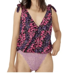 Intimate Free People Body Bare It All Rosa Spitze Einteiler Body XS Neu ohne Etikett - Bild 1 von 7