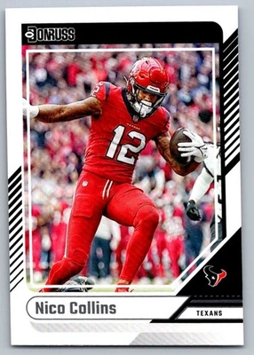 2024 Donruss Nico Collins Houston Texans #109 - Image 1 of 2