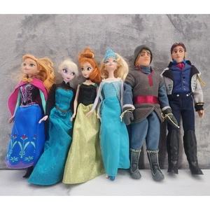 Disneys Frozen Modepuppen Elsa Anna Kristoff Hans 2012/2013 Mattel & Disney - Bild 1 von 13