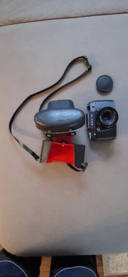 Exa 1c schwarz Carl Zeiss Jena DDR 2,8/50 Spiegelreflexkamera - Bild 1 von 4