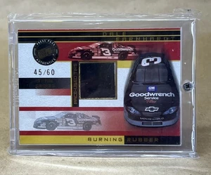 Dale Earnhardt 2002 Press Pass Burning Rubber Card Race Used Tire 45/60 - Picture 1 of 7