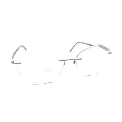 Оправа для очков Silhouette 4497 40 6054 5452 титаново-зеленая без оправы 54-17 135 - Изображение 1 из 4