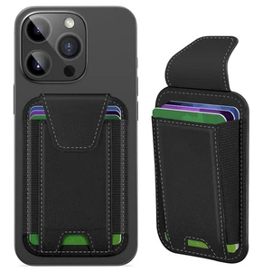 Upgraded for MagSafe Wallet, 5 Card Holder, RFID Blocking, Magnetic Wallet fo... - Picture 1 of 1