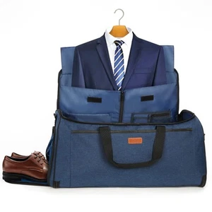 Garment Bags for Travel, Suit Bag Convertible 2-in-1 Waterproof Hanging Duffl... - Picture 1 of 6