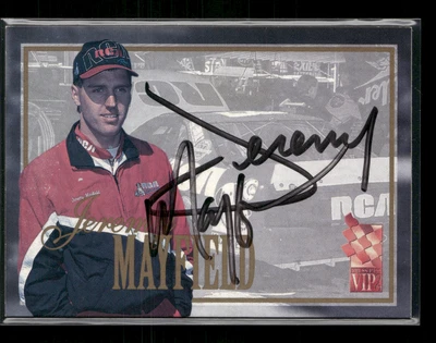 Jeremy Mayfield 1996 Press Pass VIP Auto - Image 1 of 2