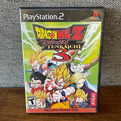 Dragon Ball Z Budokai Tenkaichi 3 CIB with Bonus Disc PS2 Sony PlayStation 2 - Image 1 of 4