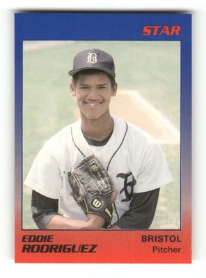 1989 Star Bristol Tigers 23 Eddie Rodriguez BXCP21 - Image 1 of 2