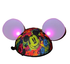 Mickey Mouse Mütze "Glow With The Show" Leuchtohren Disney Parks World of Color - Bild 1 von 7