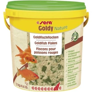 Sera Goldy Nature 2kg 10L Goldfish Flake Pond Fish Food Aquarium Koi - Picture 1 of 2
