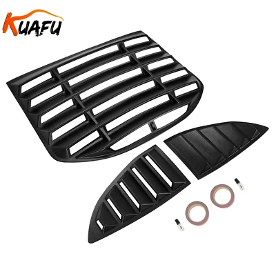 Rear + Side Window Louvers for Hyundai Genesis Coupe 2010-2016 Windshield Cover - Image 1 of 4