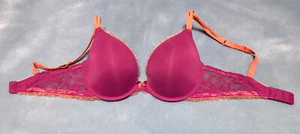 DKNY Fushia/orange 32D - Picture 1 of 7
