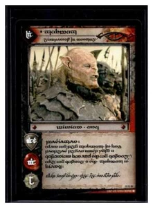 LOTR Lord of the rings TCG CCG 10R88 Gothmog, Lieutenant of Morgul Tengwar (Qty) - Picture 1 of 2
