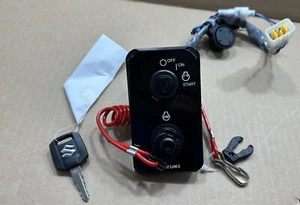 NEW GENUINE SUZUKI MARINE PANEL ASSY MAIN SWITCH & KEY 37100-98L10 - Picture 1 of 6