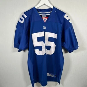 Reebok New York Giants Mens 50 Lavar Arrington #55 Football NFL Jersey Vintage - Picture 1 of 13
