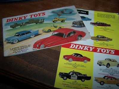 vintage 1959 Dinky Toy catalog and product sheet US edition - Image 1 of 4