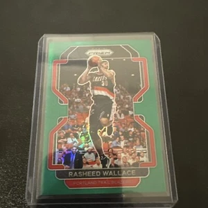 2021-22 Panini Prizm #258 Rasheed Wallace Green - Picture 1 of 2