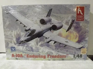 Rare A-10A USAF Enduring Freedom Aircraft Model Kit Hobby Craft 1/48 New Sealed - Picture 1 of 3