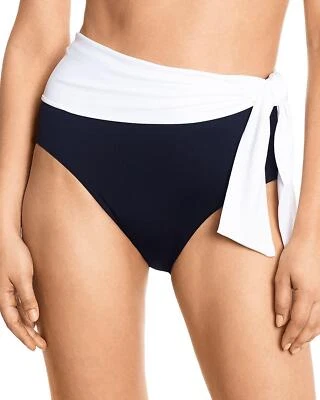 Parte inferior de bikini de cintura alta forrada Lauren Ralph Lauren 299692 para mujer 8 Foto 1 de 2